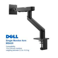 ราคา Dell Single Monitor Arm MSA20 - Desk mount for LCD display (adjustable arm) - black - screen size: 19"-38" (5739146513)