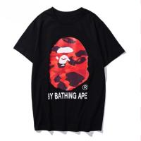 ราคา เสื้อยืด BAPE Ape Head Shark Camo Print พร้อมส่ง Cotton 100% | แขนสั้นลำลอง (45851306069)