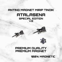 ราคา 2 PAIRS SPECIAL EDITION V2 MAGNETIC EARRINGS SIMILAR TO TINDIK SILVER MODEL (27467397059)