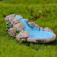 ราคา HUBERT Garden Miniature Home Dollhouse Craft เรซิ่น Micro DIY สนามหญ้า Courtyard งานฝีมือที่สวยงาม Decor (55601530375)