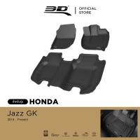ราคา 3D Mats พรมปูพื้นรถยนต์ HONDA JAZZ GK 2014-2024 พรมกันลื่น พรมกันนํ้า พรมรถยนต์ (4252859335)