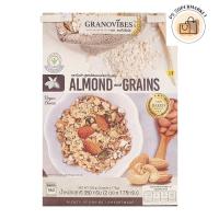 ราคา Granovibes กราโนไวบ์ส กราโนไวบ์ส กราโนล่า ธัญพืชอบกรอบ สูตรอัลมอนด์และธัญพืช 350 ก. (28819290497)