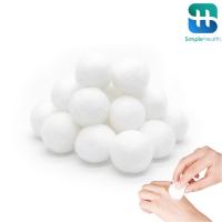 ราคา Simple health TH สำลีก้อนฆ่าเชื้อ สำลีก้อน สำลีเช็ดตา cotton balls ใยฝ้ายบริสุทธิ์ 100% ผ่านการฆ่าเชื้อด้วยความร้อน (40855278519)