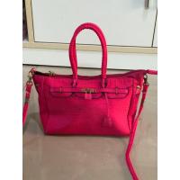 ราคา กระเป๋าสะพายมือสองสีชมพูบานเย็น (43615302409)