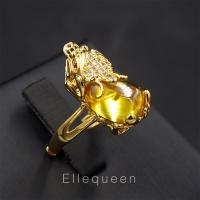 ราคา แหวนปี่เซี๊ยะคาบเหรียญจีนโบราณฝังเพชร ประดับพลอยพญานาค เรียกทรัพย์ เสริมดวงแก้ชง (วันจันทร์) (5908792994)