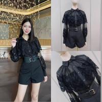 ราคา ชุดเซทสีดำ ชุดไปงานสีขาว งานป้าย Adora (22060882868)