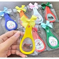 ราคา ที่เปิดขวด คละสี (50 ชิ้น)พร้อมแพ็คติดโบว์ตามรูป ราคาไม่รวมป้ายชื่อนะคะ ของที่ระลึก ของชำร่วยงานแต่ง (20260561823)