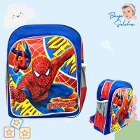 ราคา [บี] กระเป๋าอนุบาลสไปเดอร์แมน/สไปเดอร์แมน กระเป๋านักเรียนเด็ก (26502672438)