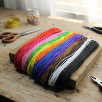 ราคา 10 ม้วน สายเอ็นยืดหยุ่นหลากสี เส้นผ่านศูนย์กลาง 0.8 มม. สําหรับร้อยลูกปัดพระพุทธรูปร้อยเชือกมือ (43425842290)