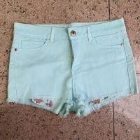 ราคา กางเกงยีนส์ขาสั้นแบรนด์ Mango jean แท้ มือสอง (23814360875)