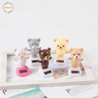 ราคา AHOUR Grizzly รถตกแต่งพลังงานแสงอาทิตย์,พลังงานแสงอาทิตย์เขย่าหัวตุ๊กตา,ตุ๊กตา Swing Mini การ์ตูนสัตว์รถเต้นรําพลังงานแสงอาทิตย์ของเล่นตุ๊กตาของขวัญ (46051015539)