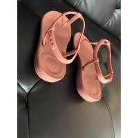 ราคา ของแท้ fitflop รวมส่ง รองเท้าแตะแบบรัดส้น ผู้หญิง เบอร์37 (23578180113)