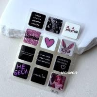 ราคา Rabbit Snowyprincess Jelly Stickers DIY Tablet Notebook สติ๊กเกอร์ตกแต่ง (41525319537)