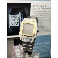 ราคา Cartier Santos Carree Twotone Ghost Dial (28338875377)