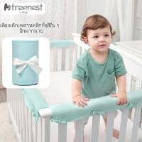 ราคา 2024 Baby Guardrail กระเป๋านุ่มเด็ก Anti-Collision แผงกั้นเตียงนุ่ม สีทึบ Bubble ขนแกะวัสดุแยกเตียง ชุด 3 ชิ้น ผ้าฝ้าย 40 ผ้า (26838656785)