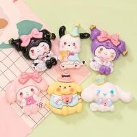 ราคา น่ารัก My Melody Sanrio Design Charm Kuromi อะนิเมะ jibits Melody Jibits Cinnamonll Design สําหรับเด็กผู้หญิงอุปกรณ์เสริมรองเท้า (29256945674)