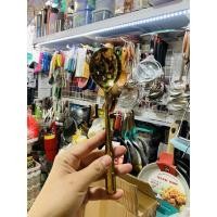 ราคา ช้อนซุปข้าว - ช้อนสแตนเลส 304 ขนาดใหญ่พร้อมชุบทองคุณภาพสูงสไตล์เกาหลี (28241398671)