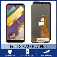 ราคา Original สําหรับ LG K22 โทรศัพท์มือถือหน้าจอ Tela จอแสดงผล LCD K22 Plus Touch Screen Digitizer Assembly LM-K200BAW Wirh กรอบ (42873958729)