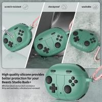 ราคา เคสแบบรวมทุกอย่างแบบเรียบง่ายแบบนุ่มสําหรับ Beats Studio Buds ซิลิโคนหูฟังป้องกันสีเขียวปลอก Beats Studio Buds Cover (28784129476)