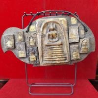 ราคา พระสมเด็จแผ่นไม้เพดานโบสถ์ ประดับ สมเด็จไม้กระดานหลังคาโบสถ์ สมเด็จวัดระฆัง สมเด็จพระแขนง แผ่นไม้รูปนก ของเก่าหายาก (42372530365)