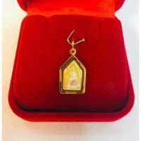 ราคา จึ้พระขุนแผนเลี่ยมทอง ทองแท้75% เลี่ยมกันน้ำ (2253413951)