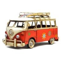 ราคา โมเดลรถบัสสไตล์เรโทร สร้างสรรค์สำหรับงานฝีมือและการประดับบ้านแบบอเมริกัน (27692364882)
