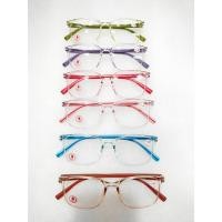 ราคา แว่นสายตาสั้น ขาสปริง เลนส์ใส ขาพลาสติกอย่างดี คงทน (2903) (22263174081)