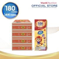 ราคา นมกล่อง เอส 26 ยูเอชที โกลด์ สูตร 4 (144 กล่อง) ยกลัง x4 S-26 Gold UHT Formula4 x4 cases (18040110770)
