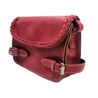 ราคา fbb310 กระเป๋าสะพายข้างแบบหนัง -สีเลือดหมู (58852205)