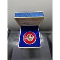 ราคา เหรียญสมเด็จพระเจ้าตากสินมหาราช หลังตรามหาเดช รุ่นโชคมงคล เนื้อกาหลั่ยทองลงยา พิธีพุทธาภิเษก ณ พระวิหาร ปี2551 (10705042844)