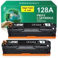 ราคา 2P 128A CE320A ตลับหมึกสีดําสําหรับ HP LaserJet CM1415fnw CP1525nw CP1525n (43118698547)