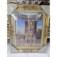 ราคา กรอบรูป กรอบหลุยส์ สีทองสุดหรู ขนาด 15x20 นิ้ว ภาพคู่ ร.9 และ ร.10 ราชินี พระพันปี (3608170304)