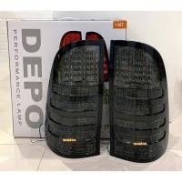 ราคา DEPO ไฟท้ายแต่ง ไฟท้าย LED TOYOTA VIGO 2005-2011, VIGO CHAMP วีโก้, วีโก้แชมป์ Smoke สโมก (5146710076)