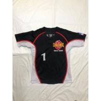 ราคา เสื้อเบสบอล สีดำ/ขาว ของแท้ มือสอง เสื้อเบสบอลมือสอง รอบอก 36 (19278566275)