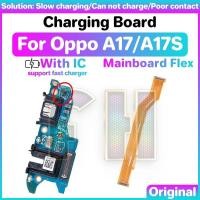 ราคา USB ชาร์จพอร์ตสําหรับ oppo a17 A17K เมนบอร์ด flex พอร์ต USB ริบบิ้น flex สายโทรศัพท์หางปลั๊กข้อมูลสายสัญญาณการสื่อสารอินเทอร์เฟซ (29285002962)