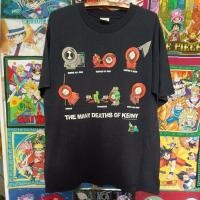 ราคา เสื้อยืดผ้าฝ้ายพิมพ์ลาย เสื้อยืดมือสอง Vintage Usa 90's การ์ตูนเก่า South Park (40965716040)