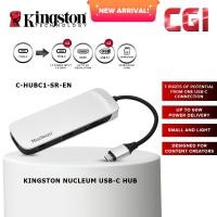 ราคา Kingston Nucleum 7-in-1 USB Type C Hub พร้อม 4K HDMI - C-HUBC1-SR-EN (19480152955)
