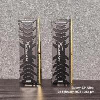 ราคา แรมพีซี (หน่วยความจำ) RAM DDR4 (BUS 3200) 16GB (8GBX2) Kingston HyperX PREDATOR RGB มือ2 (มีแค่ตัวแรม) ใช้งานปกติ (26176981847)