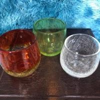ราคา แก้วน้ำ แก้วมือสองญี่ปุ่น3ชิ้น (22544373747)
