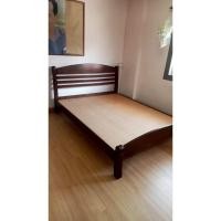 ราคา สินค้าพร้อมส่ง เตียงไม้จริง ไม้ยางพารา รุ่น Mandarin มีขนาด 3.5,5,6 ฟุต (24015209190)