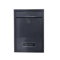 ราคา Ghouse Online HATO ตู้จดหมาย รุ่น BROOK-06 ขนาด 9x21x31ซม.สีเทาเข้ม สินค้าขายดี! (25784209071)