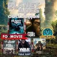 ราคา Planet of the Apes พิภพวานร 1-5 DVD หนังภาคต่อ มาสเตอร์ พากย์ไทย (29009057850)