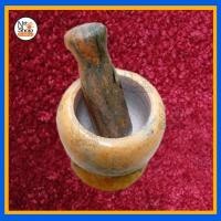 ราคา ครกหิน บดยา หินอ่อน ขนาดพกพา (1656232430)