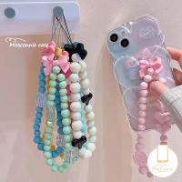 ราคา น่ารัก หน้ายิ้ม โบว์ สายคล้องโทรศัพท์มือถือ สร้อยข้อมือ จี้ลูกปัด เชือกคล้องมือ พวงกุญแจ สายคล้องโทรศัพท์ แฟชั่น (22853252951)