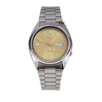 ราคา SEIKO 5 Sport AUTOMATIC รุ่น SNXS81K1 หน้าปัดสีทอง โชว์เครื่อง กล่อง-ใบรับประกัน (23774757880)