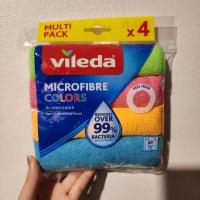 ราคา พร้อมส่ง !! วิเลดา ผ้าไมโครไฟเบอร์คัลเลอร์ แพ็ค4ชิ้น (28451086689)