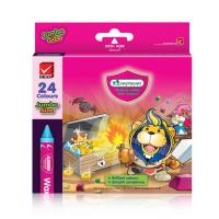 ราคา มาสเตอร์อาร์ต สีเทียน ขนาดจัมโบ้ 24 สี (28937114219)