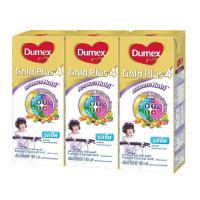 ราคา นม UHT Dumex Gold Plus โกลด์พลัส 4 ยูเอชที รสจืด 180 มล. 36 กล่อง (4408573233)