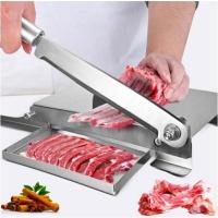 ราคา ที่สไลด์หมู สไลด์ผัก เครื่องหั่นสไลด์หมู ZB0270 เครื่องสไลด์เนื้อพร้อมส่ง (17024673840)