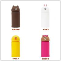 ราคา กระเป๋าดินสอซิลิโคน Line Friend (2177860043)